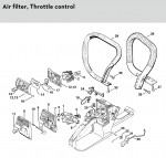 Stihl 024 SWVH Version with Larger Piston Diam. Carbuertor Heating Handle Heating Gasoline Chainsaw Spare Parts